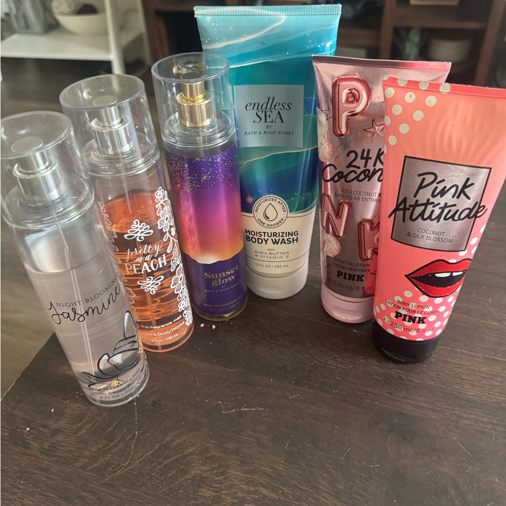 PINK Victoria's Secret Attitude Aloha Coconut & Hibiscus Body Lotion